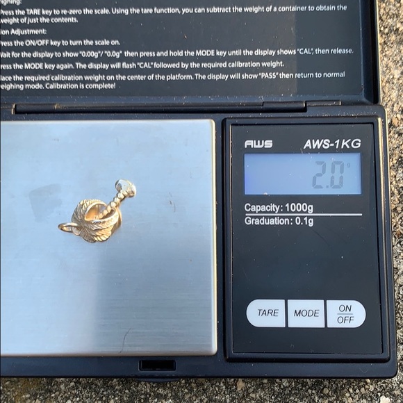 Sterling Silver Palmetto Tree Charm - Picture 10 of 12